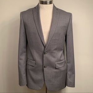 Bar3 Macy’s men’s wool suit blazer jacket 38R gray